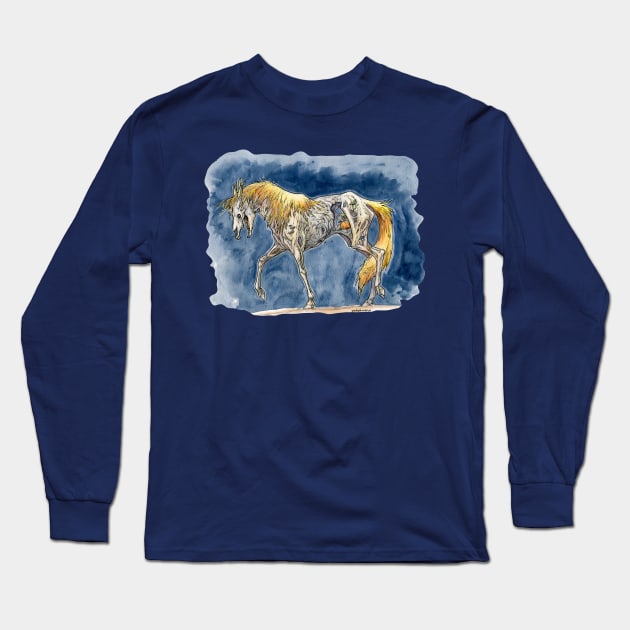 Harvest Mare Long Sleeve T-Shirt by charamath